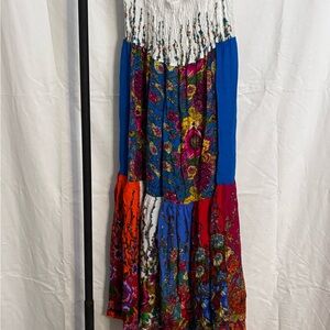 Colorful Bohemian Maxi Dress